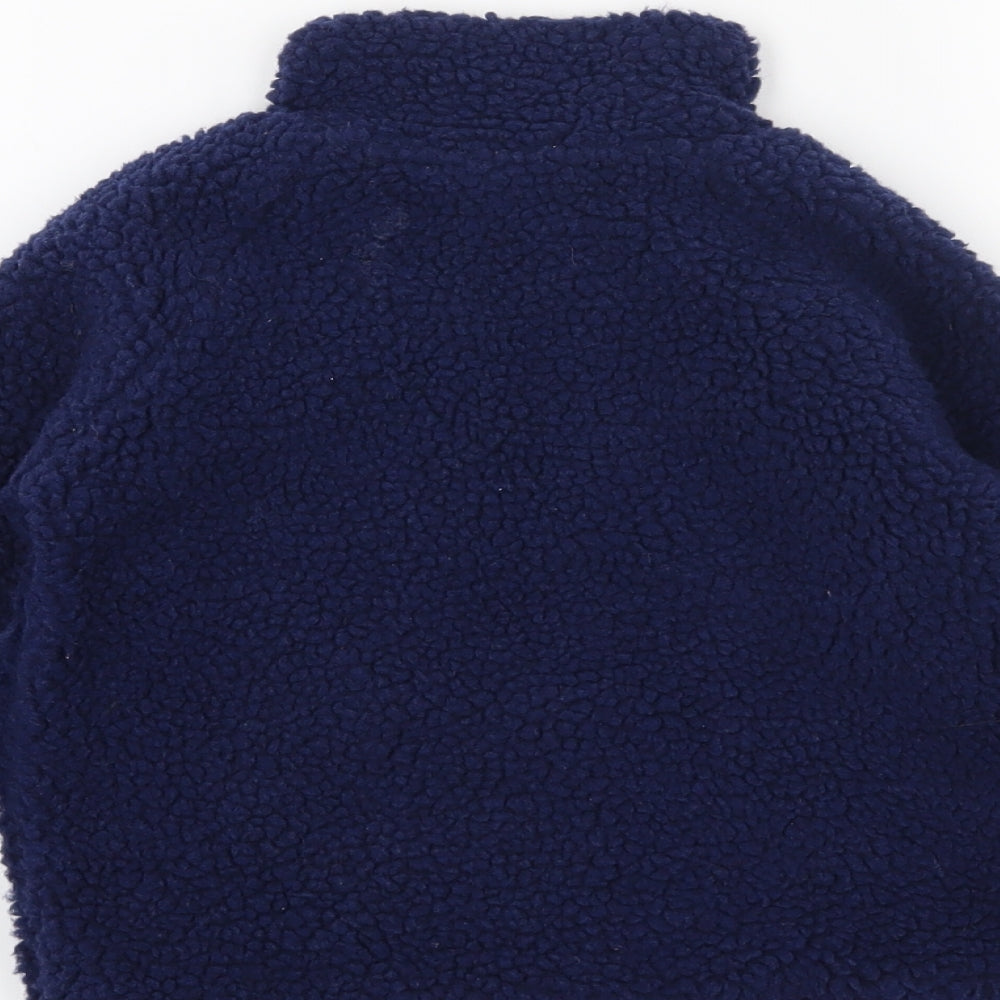 Mini Boden Boys Blue   Pullover Sweatshirt Size 3-4 Years  - Space Race