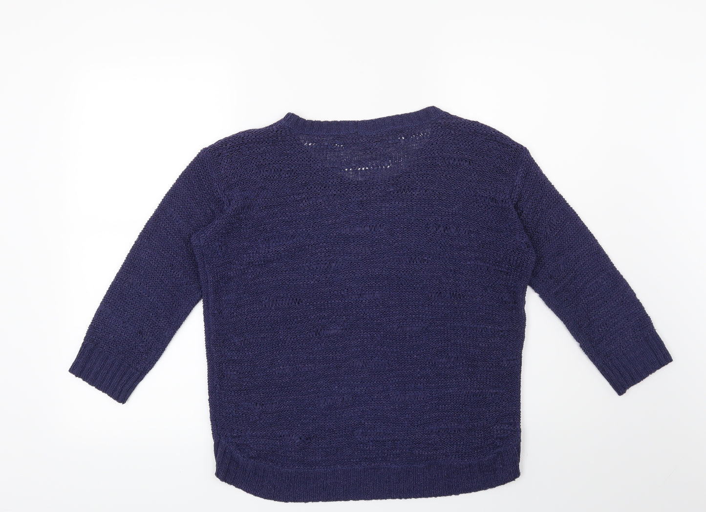 H&M Womens Blue   Pullover Jumper Size S