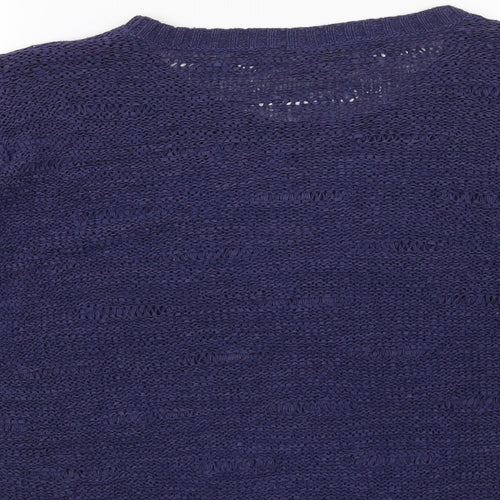 H&M Womens Blue   Pullover Jumper Size S