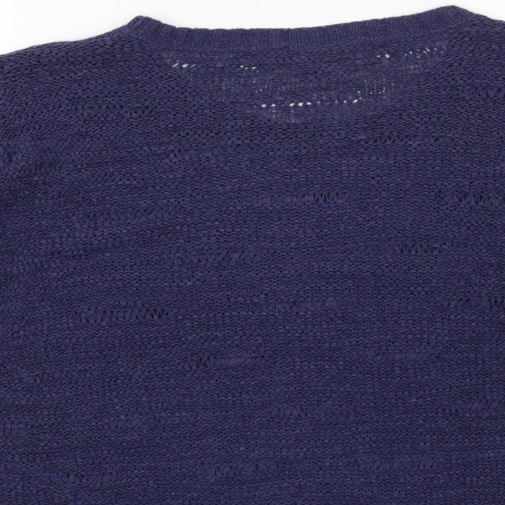 H&M Womens Blue   Pullover Jumper Size S