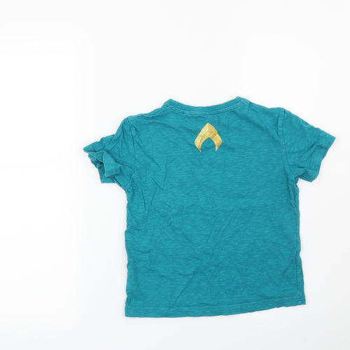 NEXT Boys Blue   Basic T-Shirt Size 6 Years  - Justice League