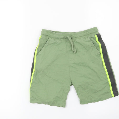 Zara Boys Green   Bermuda Shorts Size 8 Years