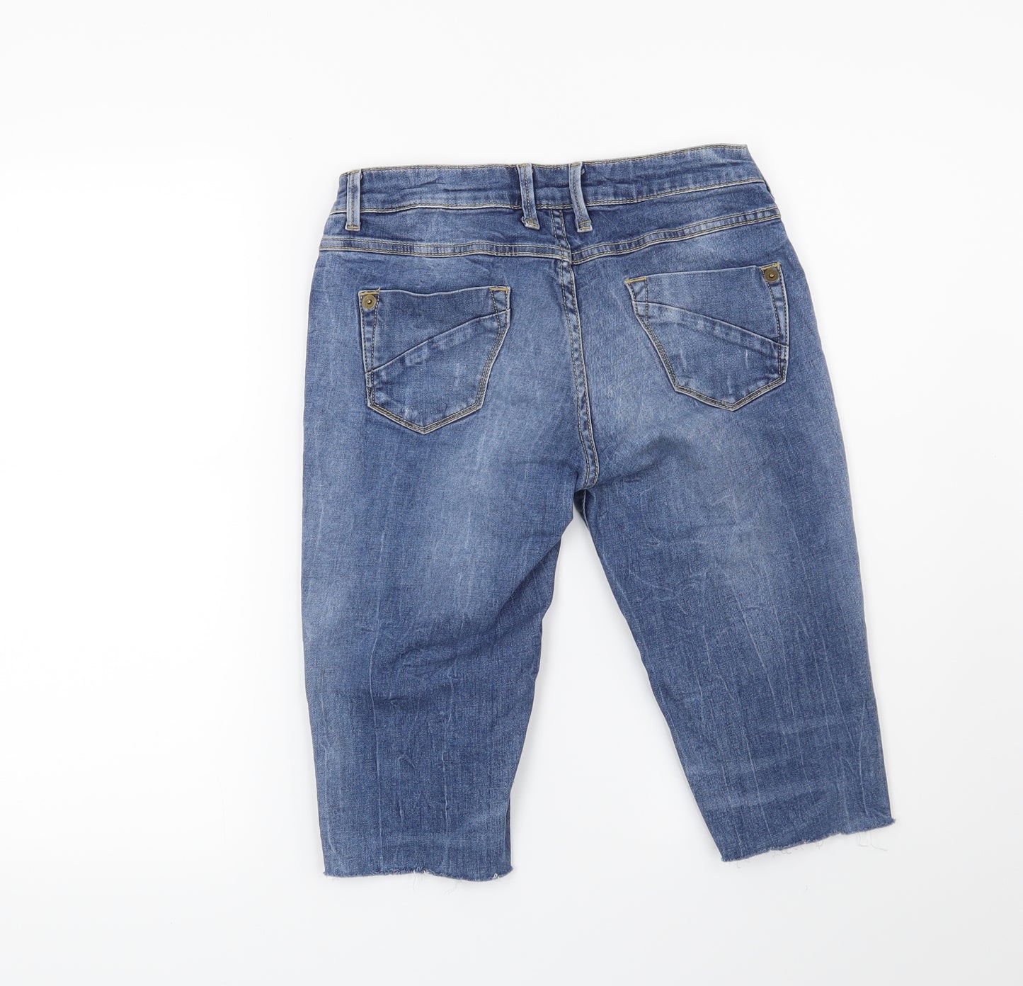 Preworn Womens Blue   Cut-Off Shorts