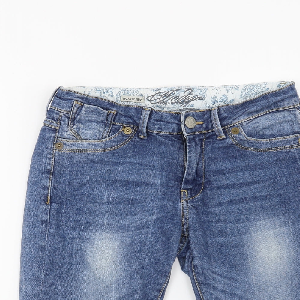 Preworn Womens Blue   Cut-Off Shorts