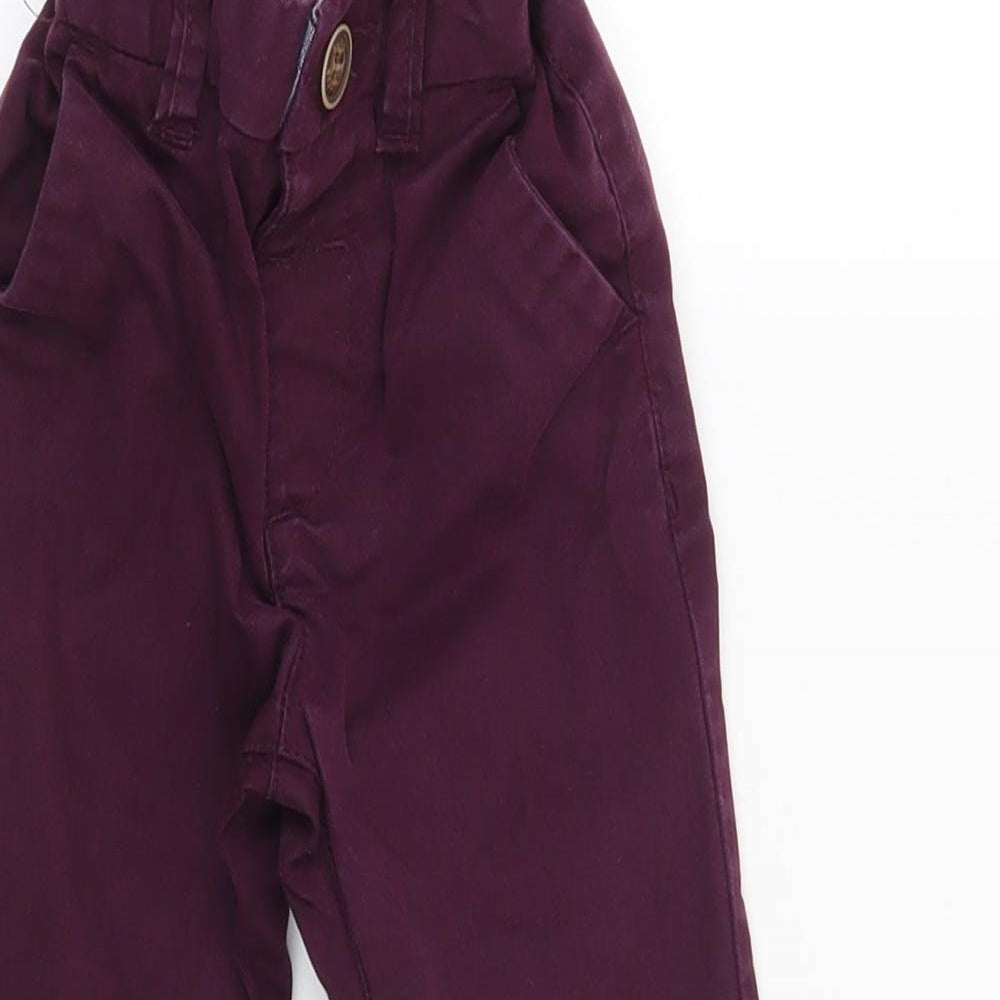 NEXT Boys Purple   Capri Trousers Size 18-24 Months