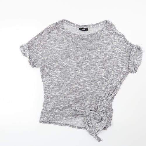 Wallis Womens Grey   Pullover Jumper Size S