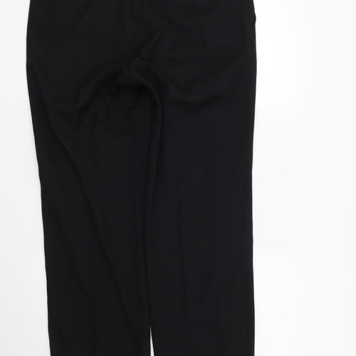 Burton Mens Black   Trousers  Size 34 in L31 in