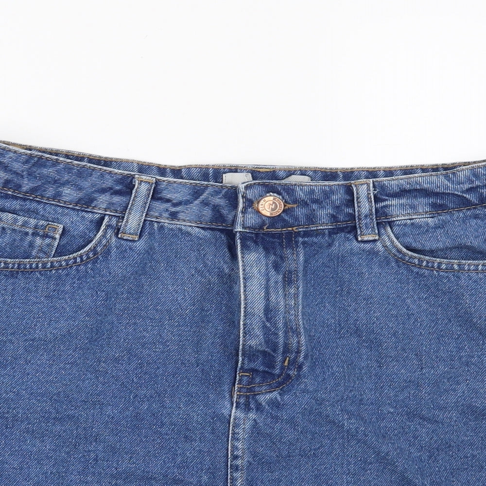 Preworn Womens Blue   Mini Skirt Size 12