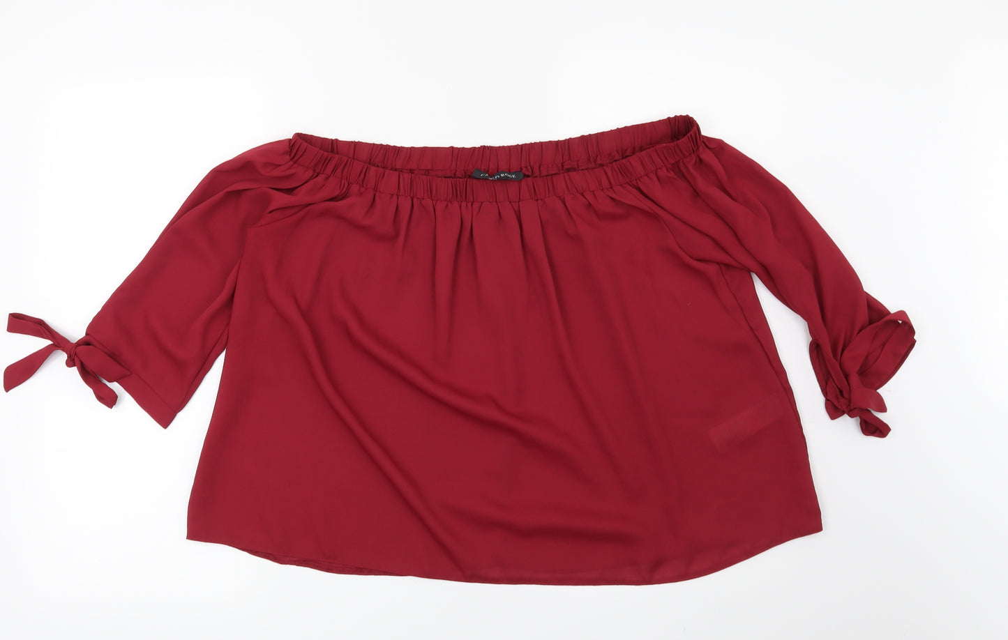 Cameo Rose Womens Red   Basic Blouse Size 10
