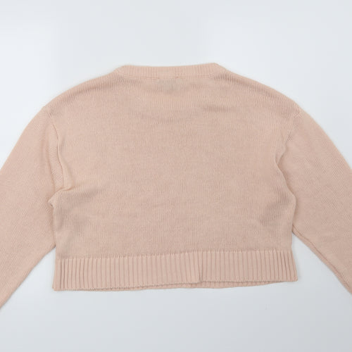 New Look Womens Pink   Pullover Jumper Size M
