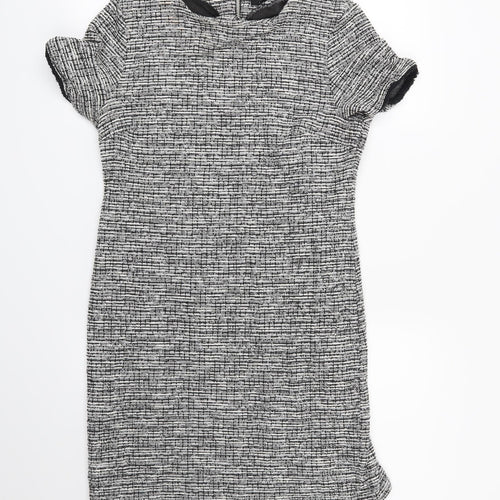 New Look Womens Black Geometric  Shift  Size 10