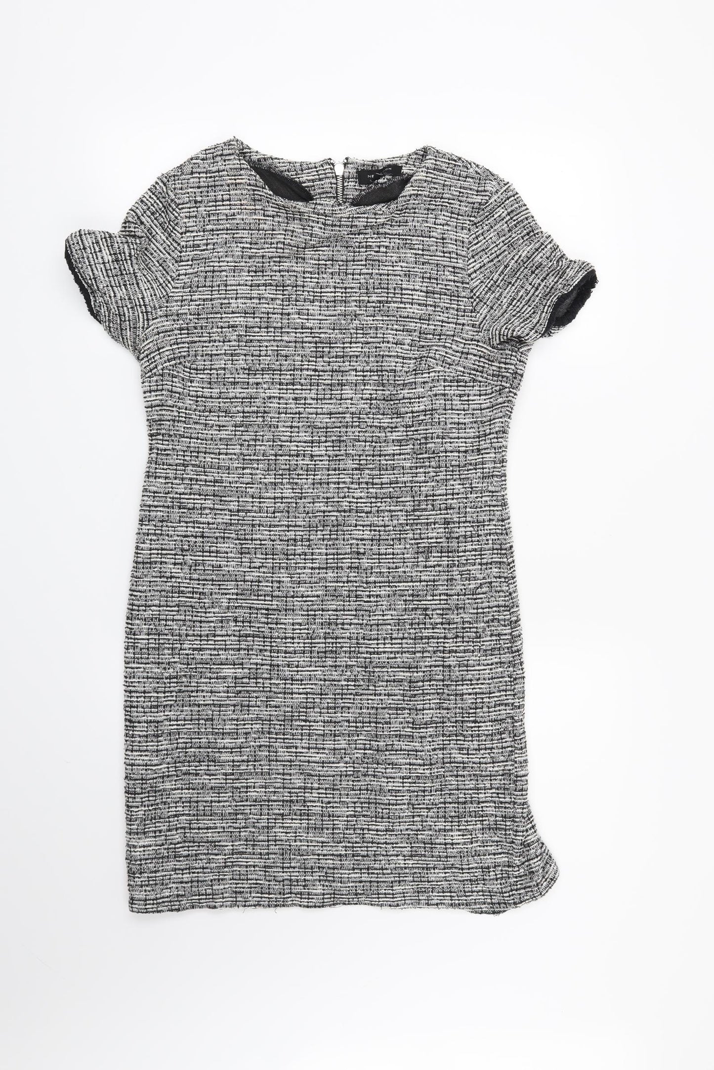 New Look Womens Black Geometric  Shift  Size 10