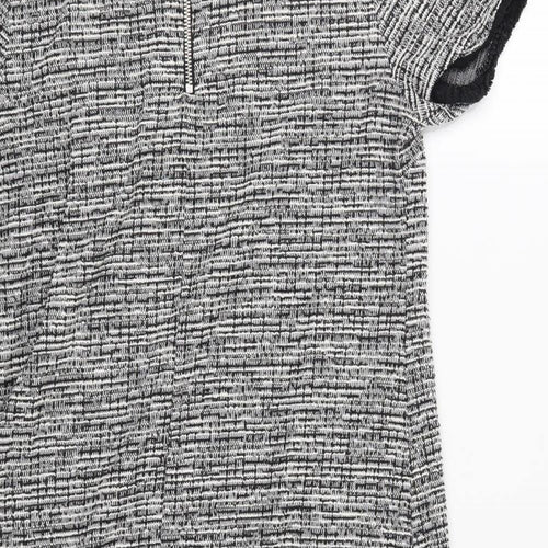 New Look Womens Black Geometric  Shift  Size 10