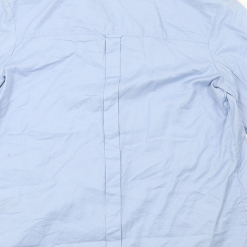 NEXT Womens Blue   Basic Button-Up Size 12