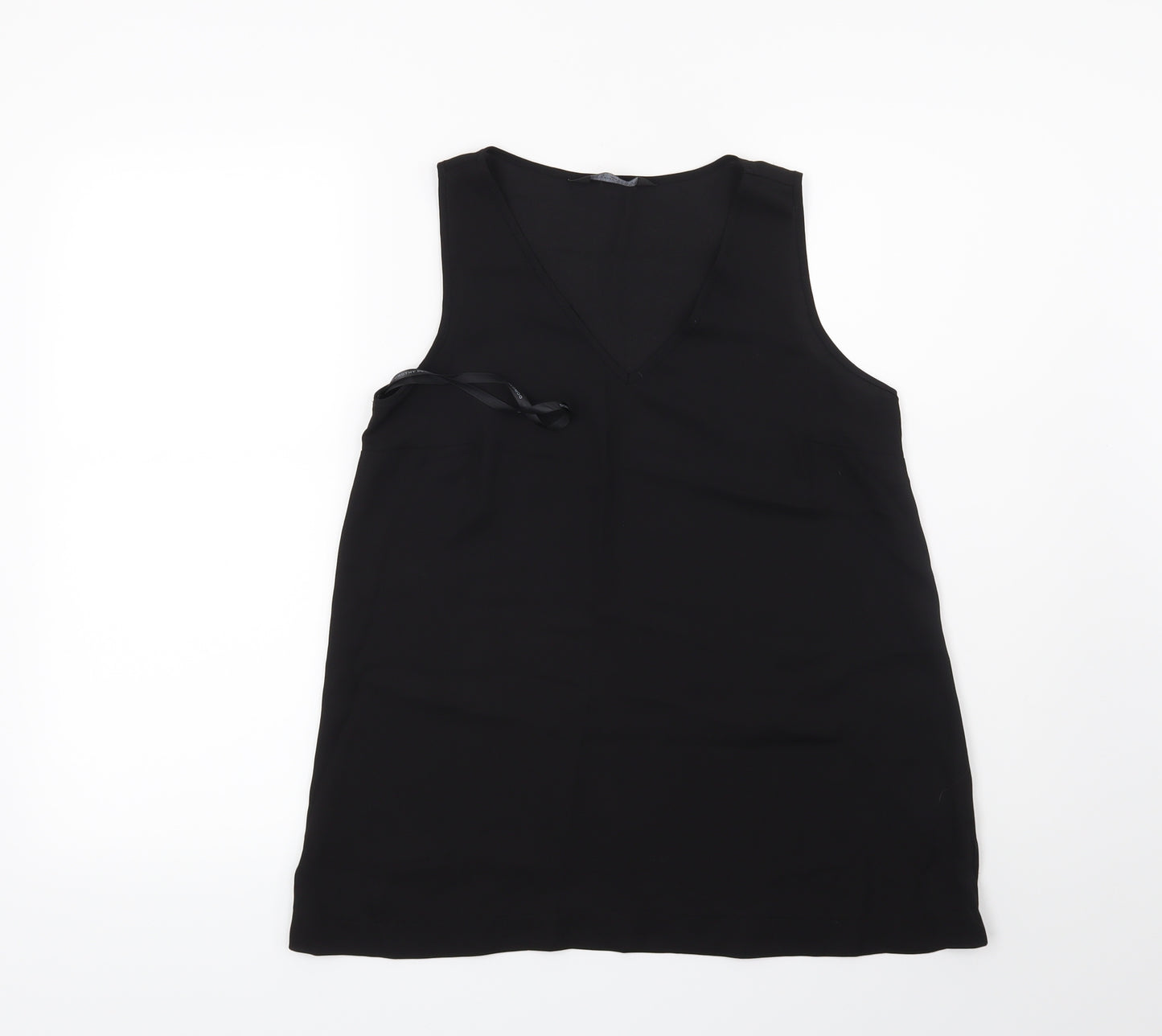 Dorothy Perkins Womens Black   Basic Blouse Size 8