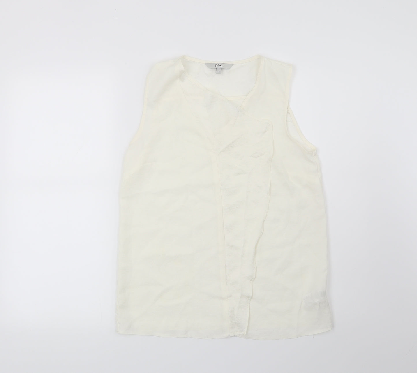 NEXT Womens Beige   Basic Blouse Size 8