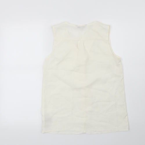 NEXT Womens Beige   Basic Blouse Size 8