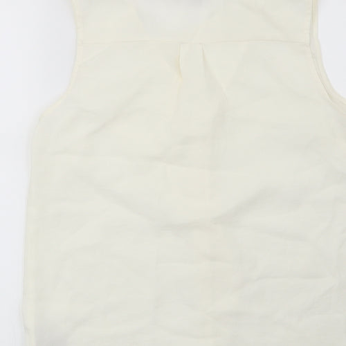 NEXT Womens Beige   Basic Blouse Size 8