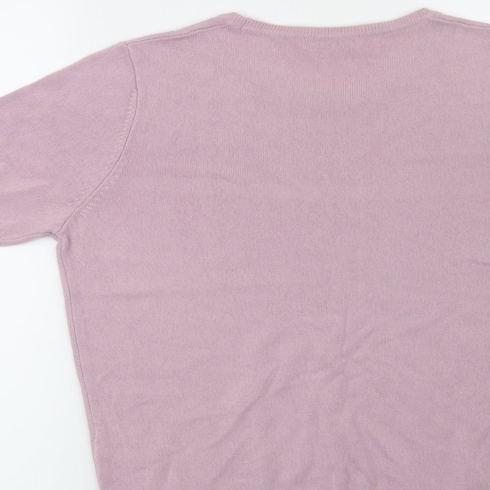 Marks and Spencer Womens Purple   Pullover Jumper Size 14
