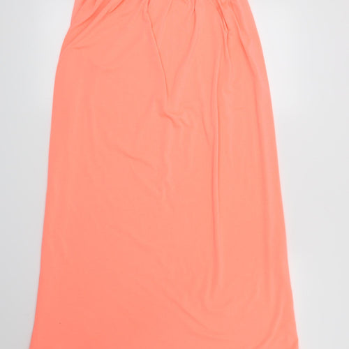 Atmosphere Womens Orange   Maxi Skirt Size 8