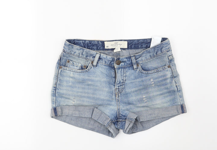 H&M Womens Blue Cut-Off Shorts Size 30 in