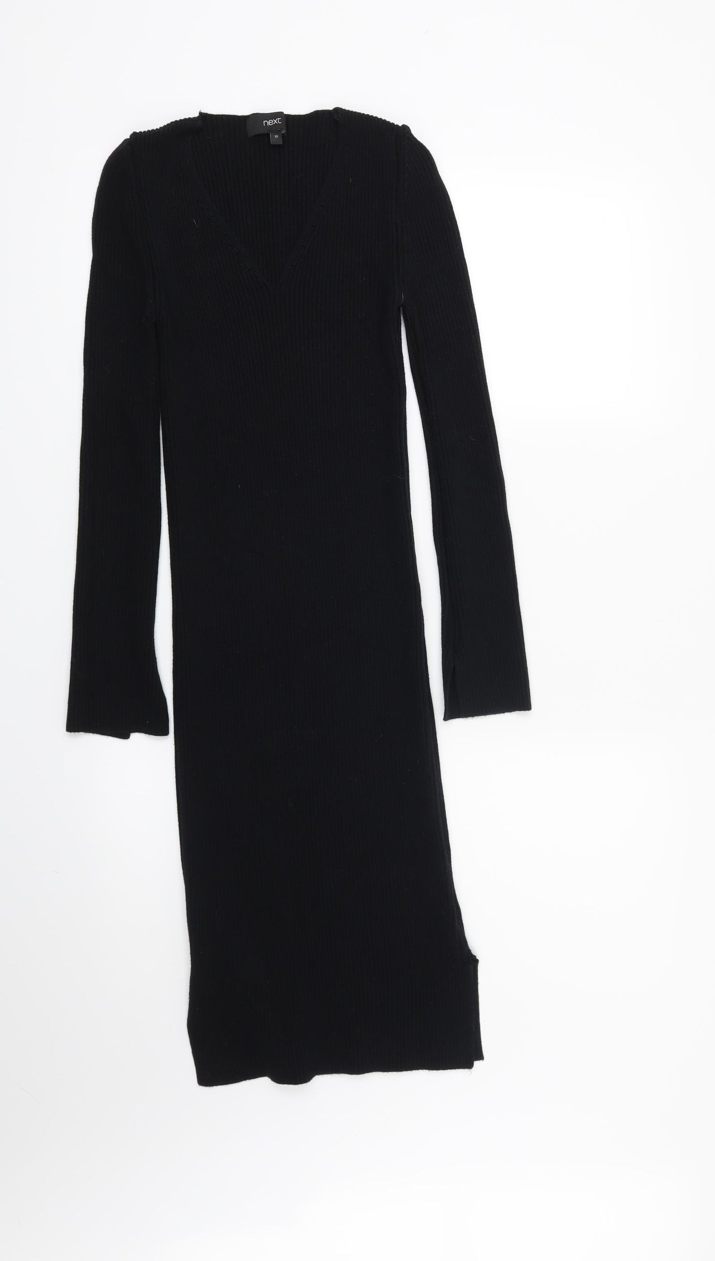 NEXT Womens Black   Jumper Dress  Size 10