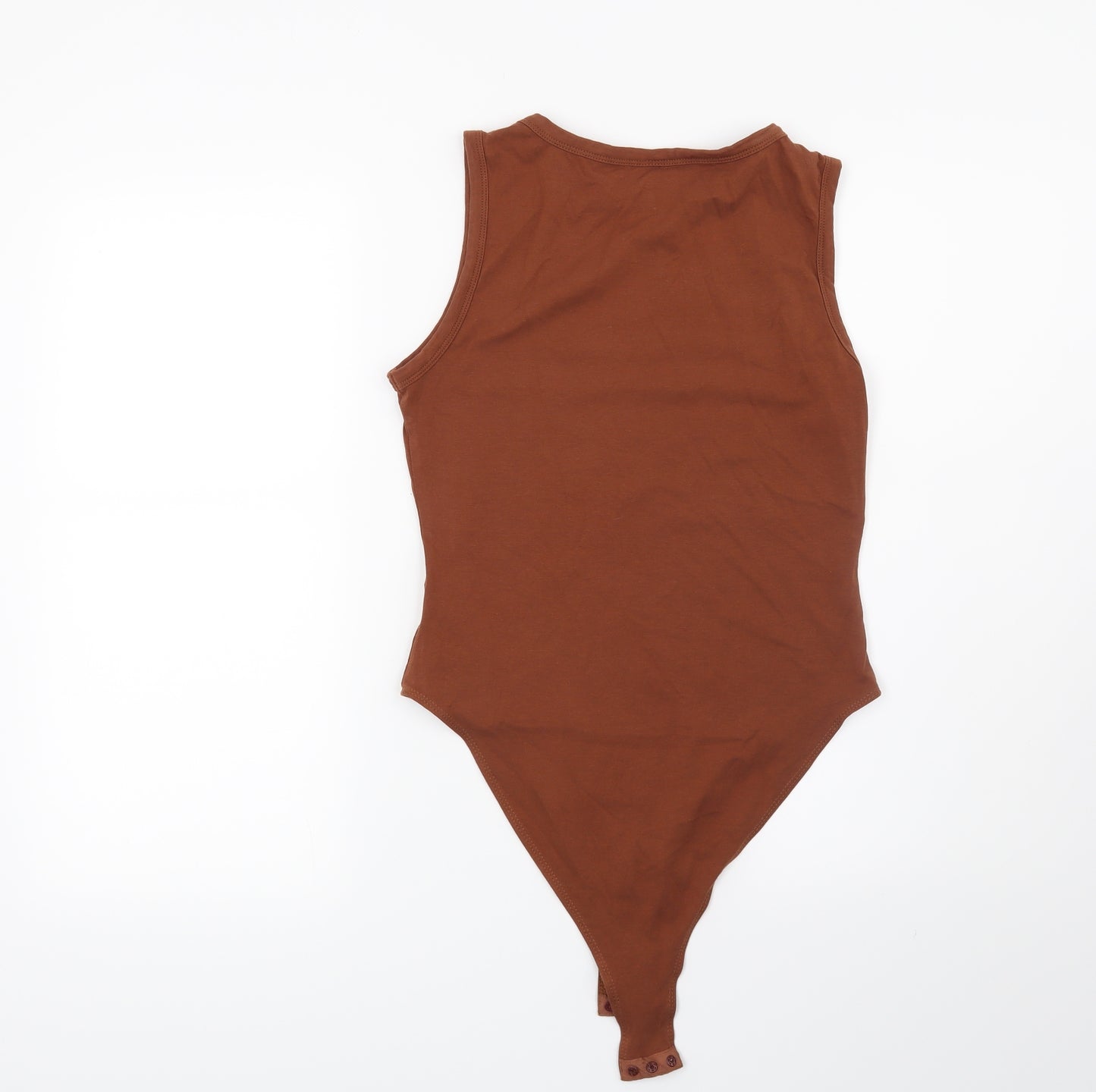 SheIn Womens Brown   Basic Blouse Size L