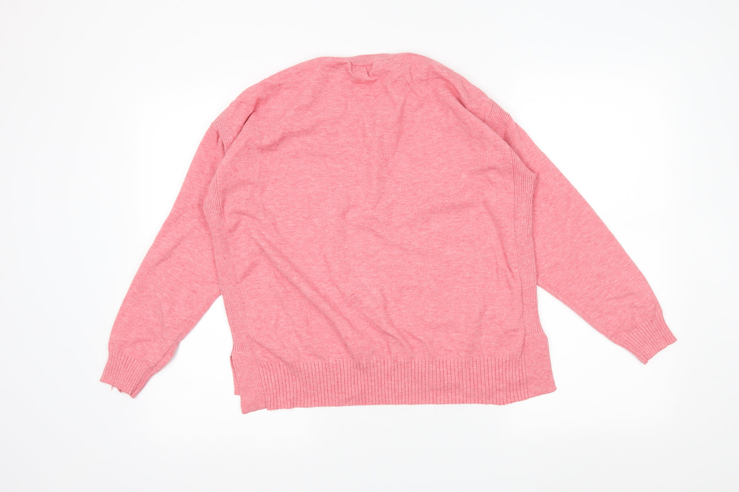Nutmeg Womens Pink   Pullover Jumper Size 14