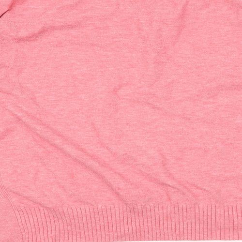 Nutmeg Womens Pink   Pullover Jumper Size 14