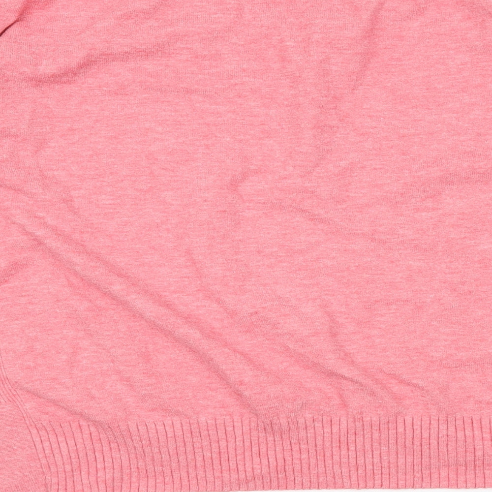 Nutmeg Womens Pink   Pullover Jumper Size 14