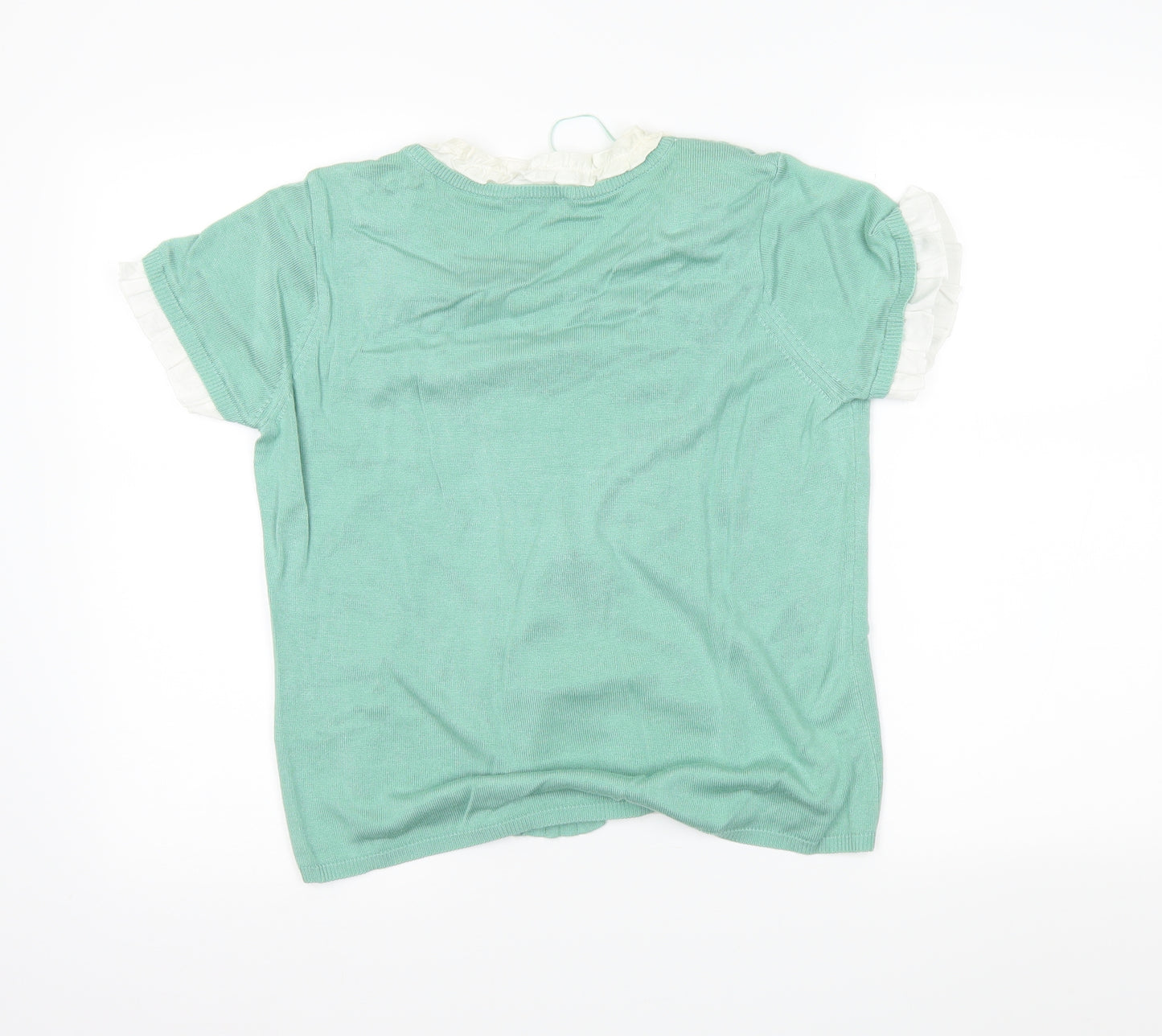 M&S Womens Green   Tunic Jumper Size 14