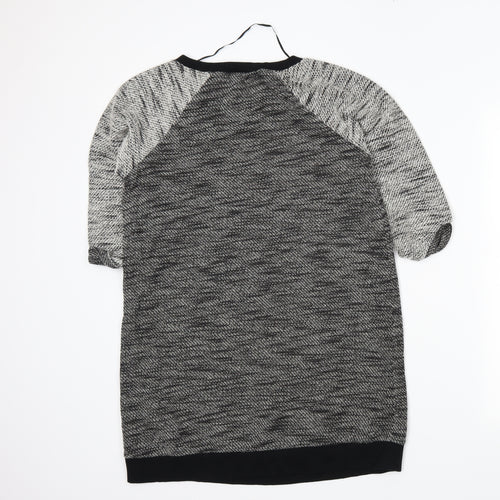 Pull&Bear Womens Black   Tunic Jumper Size S