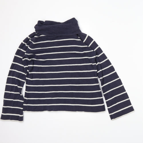 Garfield & Marks Womens Blue Striped  Pullover Jumper Size 14