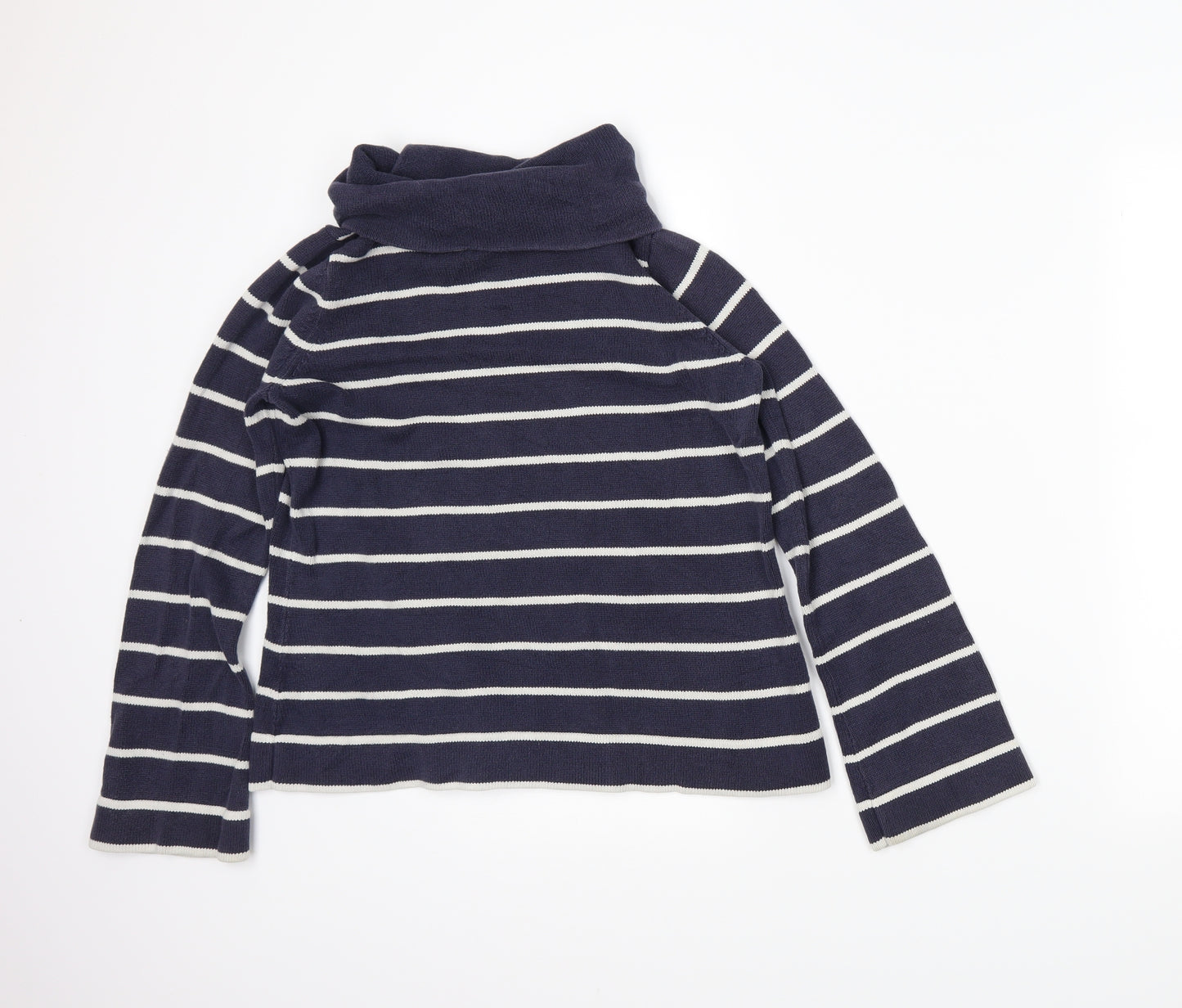Garfield & Marks Womens Blue Striped  Pullover Jumper Size 14