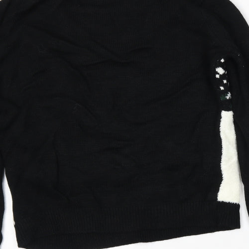 Atmosphere Womens Black   Pullover Jumper Size M  - Christmas
