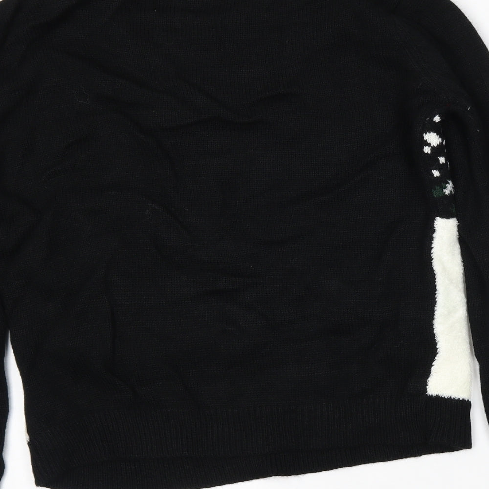 Atmosphere Womens Black   Pullover Jumper Size M  - Christmas