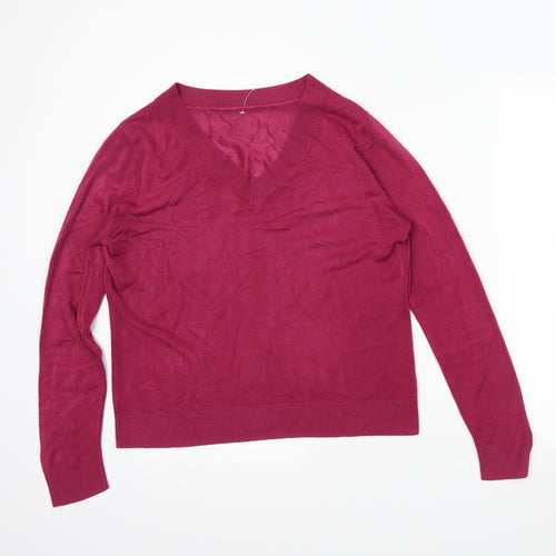 BHS Womens Pink   Tunic Jumper Size 16