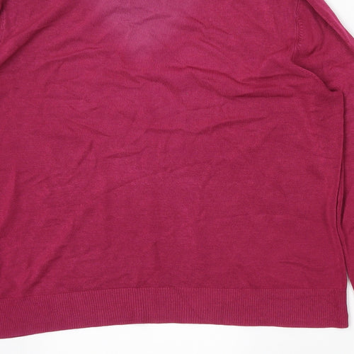 BHS Womens Pink   Tunic Jumper Size 16