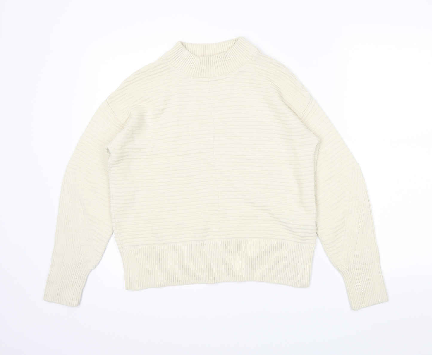 Warehouse Womens Ivory   Pullover Jumper Size 8