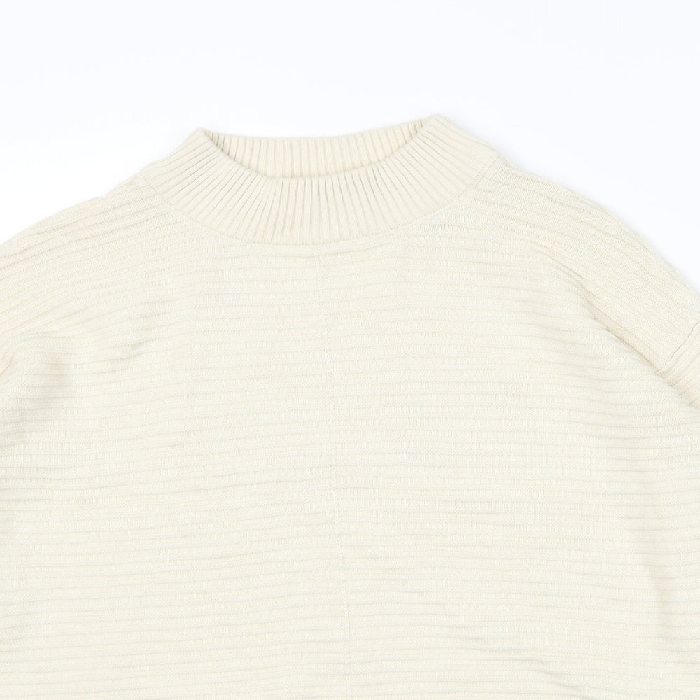 Warehouse Womens Ivory   Pullover Jumper Size 8