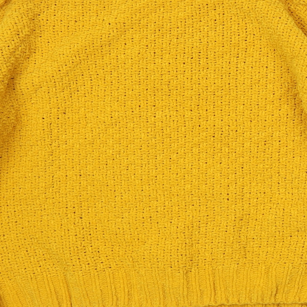 Primark Womens Yellow   Pullover Jumper Size XS