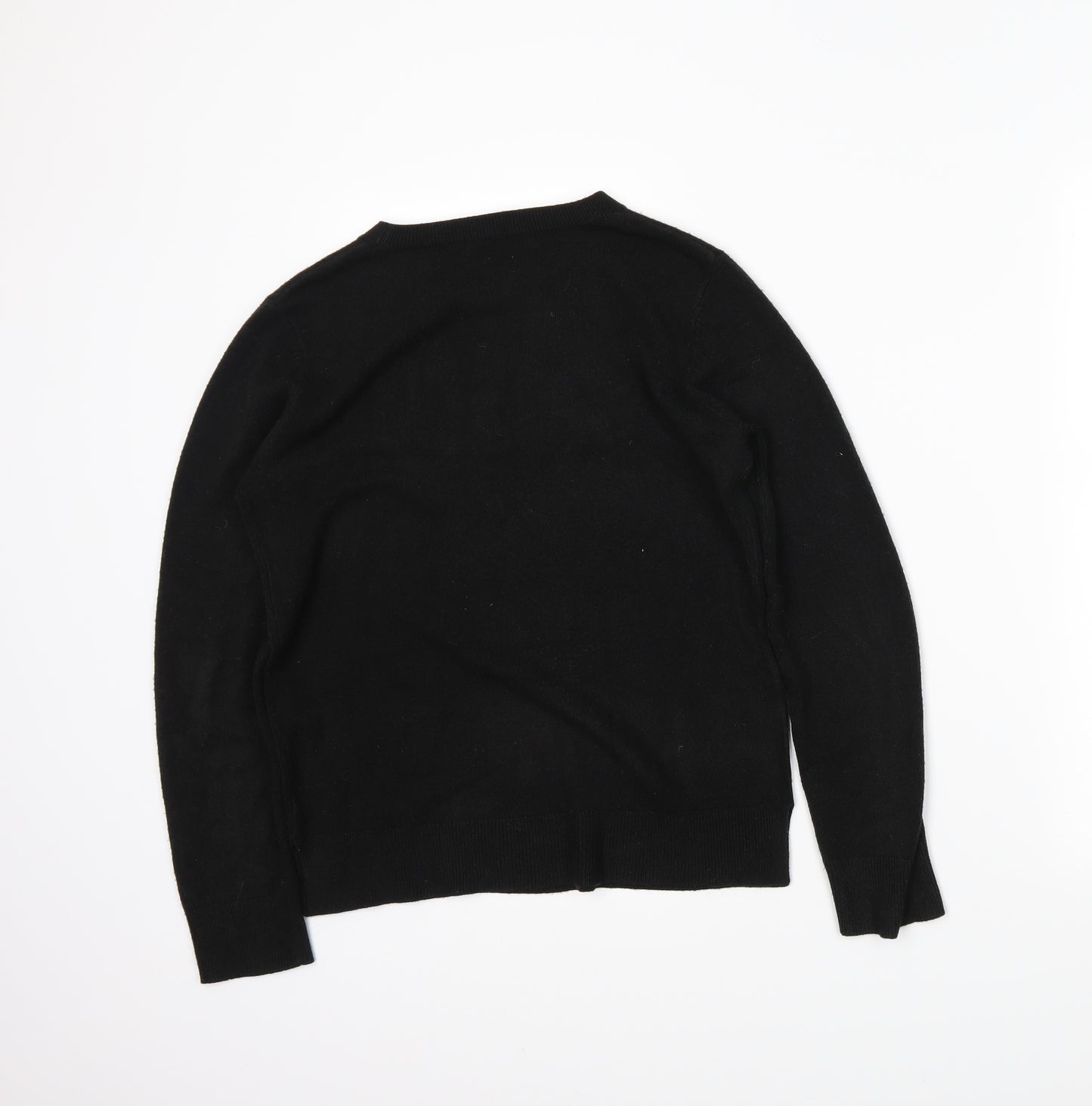 M&S Womens Black   Tunic Jumper Size 8