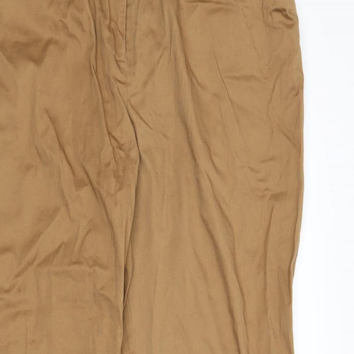 Dorothy Perkins Womens Brown   Trousers  Size 14 L27 in