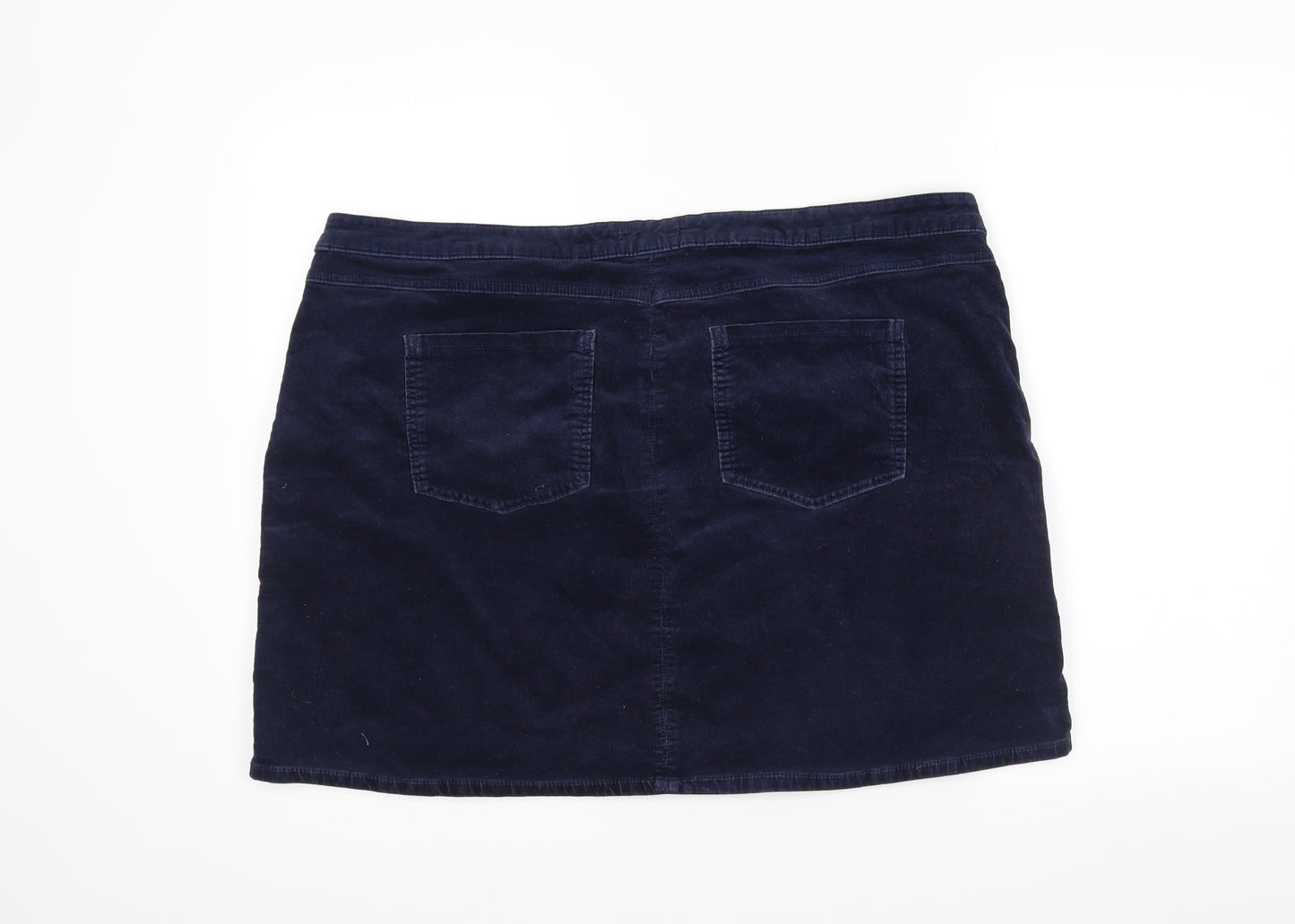 George Womens Blue   Straight & Pencil Skirt Size 22