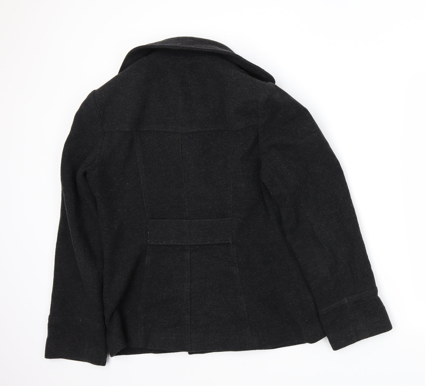 F&F Womens Grey   Overcoat Coat Size 12