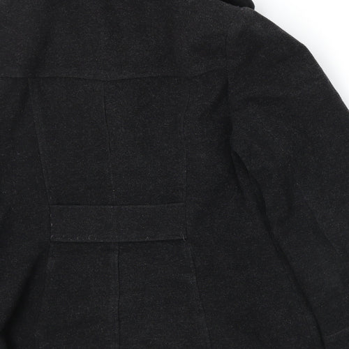 F&F Womens Grey   Overcoat Coat Size 12