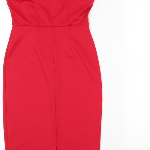 Dorothy Perkins Womens Red   Bodycon  Size 6