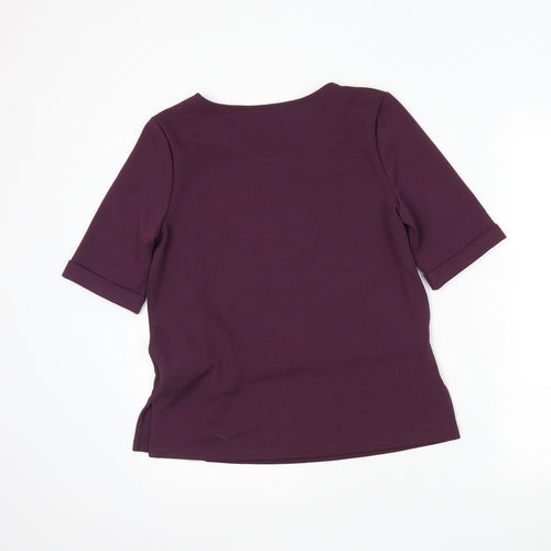 NEXT Womens Purple   Basic Blouse Size 10