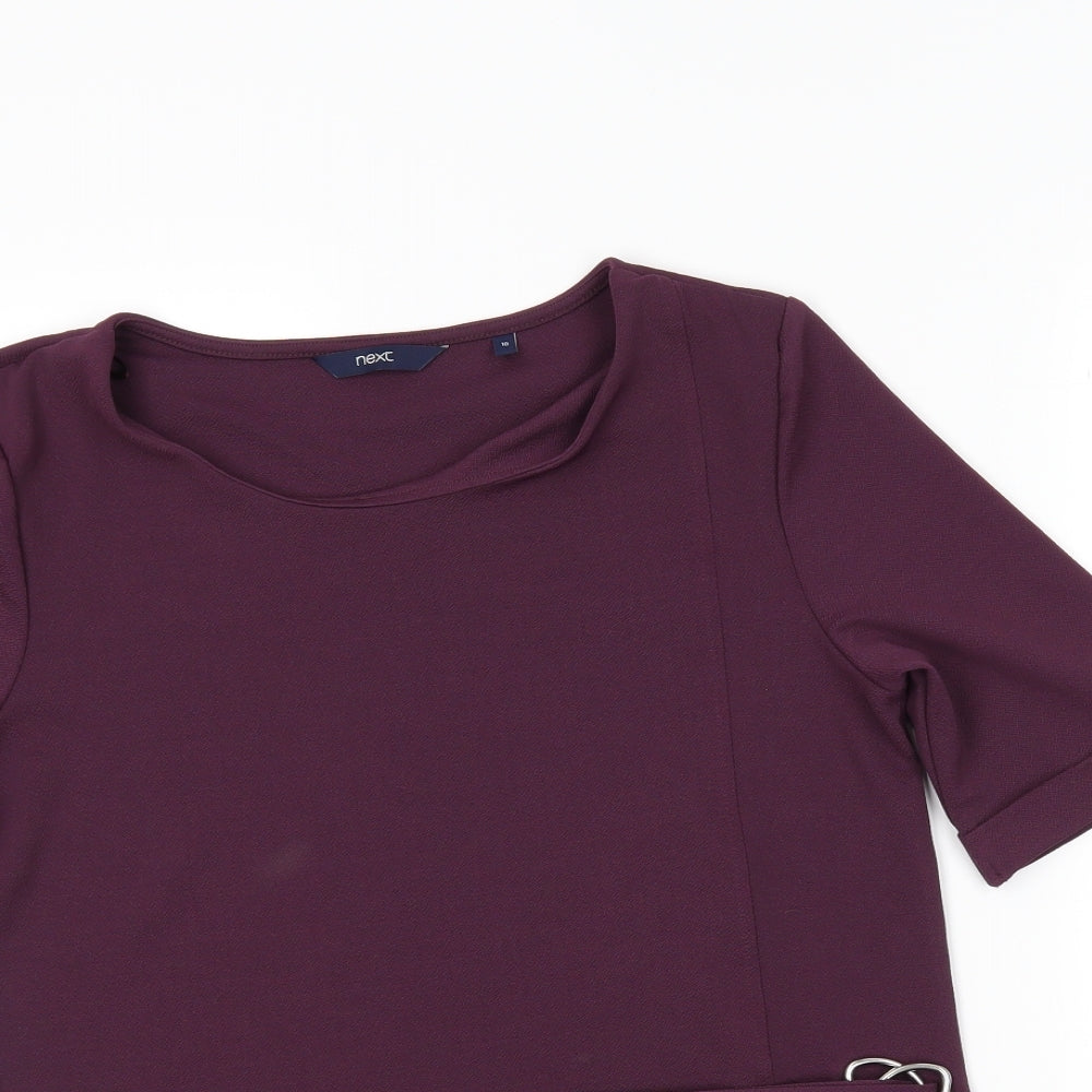 NEXT Womens Purple   Basic Blouse Size 10