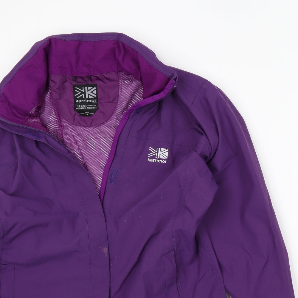 Karrimor Womens Purple   Jacket Coat Size 14